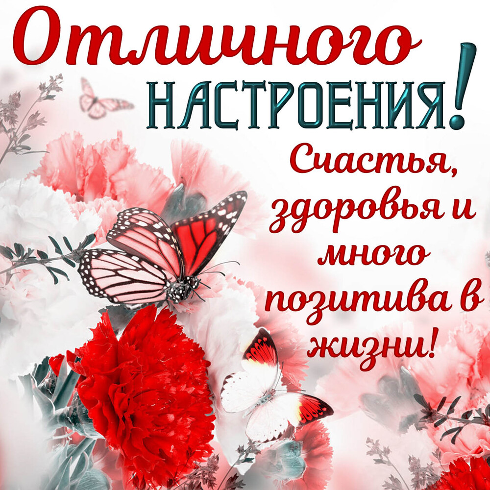 Картинка! Хорошего настроения! Открытка от души! Что пожелать тебе для счастья? Вряд ли погода будет...