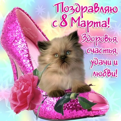 Картинка! Картинка! С днём 8 марта! Открытка подруге! С 8 марта! За окном уже яркое солнце, скоро вернуться из...