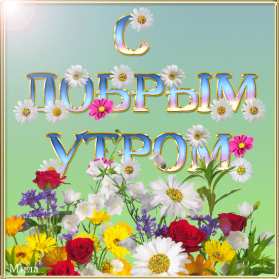 Открытка! Открытка с добрым летним утром, пожелания доброго летнего утра