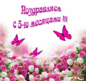 Открытки 5 месяцев жизни Открытка поздравления пять месяцев малышу, 5 месяцев ребёнку Открытка картинка открытки картинки 5 месяцев малышу, день рождения 5 месяцев, поздравления с пятью месяцами, картинка открытка малышу исполнилось пять месяцев скачать бесплатно