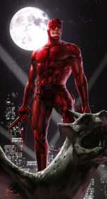 Открытка! Открытка с супергероем сорвиголова, картинка сорвиголова супергерой