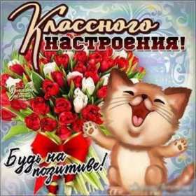 хорошего настроения Открытка с пожеланием хорошего настроения, классного настроения Открытка картинка хорошего, отличного настроения, открытки картинки хорошего, позитивного настроения, открытка пожелания хорошего настроения скачать бесплатно .