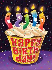 Открытка! Открытка Happy Birthday с днём рождения, поздравления с днём рождения