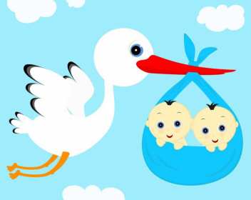 Открытки с рождением двойняшек Открытка с рождением двойняшек, двойни, поздравления с двойней Открытка картинка с новорожденной двойней, открытки картинки с рождением двойни, двойняшек, картинка открытка с двойней поздравления с новорожденными двойняшками