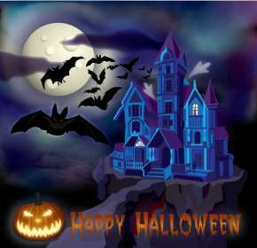 Хэллоуин Открытка Хэллоуин, с Хэллоуином, 31 октября праздник Хэллоуин Открытка картинка на праздник Хэллоуин, поздравления с Хэллоуином, 31 октября Хэллоуин, картинки открытки с праздником Хэллоуин, с Хэллоуином открытки скачать бесплатно
