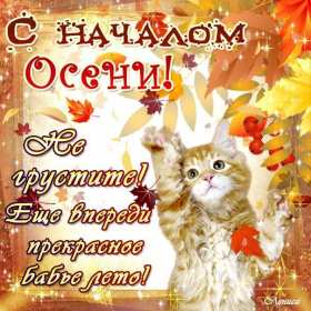 С первым днём осени Открытка первый день осени 1 сентября, поздравления с наступлением осени Открытки картинки с началом осени, первый день осени 1 сентября, поздравляю с осенью, яркие осенние картинки открытки с первым днём осени скачать бесплатно .