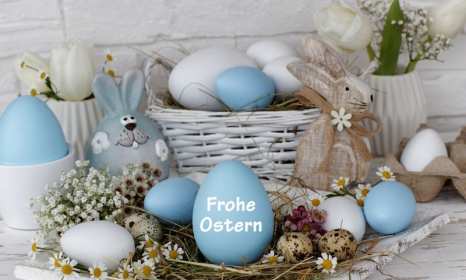 Пасха на немецком языке Открытка с пасхой на немецком языке, с праздником пасха на немецком Открытка картинка на немецком языке с пасхой, на пасху, с праздником пасхи на немецком языке, красивые, яркие открытки картинки с пасхой на немецком языке скачать бесплатно