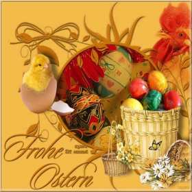 Пасха на немецком языке Открытка с пасхой на немецком языке, с праздником пасха на немецком Открытка картинка на немецком языке с пасхой, на пасху, с праздником пасхи на немецком языке, красивые, яркие открытки картинки с пасхой на немецком языке скачать бесплатно