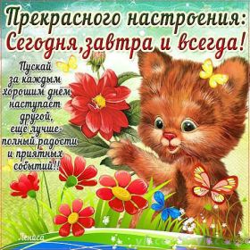 Открытка. Открытки с пожеланиями Открытка желаю Хорошего настроения, картинка с пожеланиями Хорошего настроения, Хорошего настроения тебе Открытка желаю Хорошего настроения, желаю Хорошего настроения, картинка хорошее настроение, картинка Хорошего настроения тебе, картинка Хорошего настроения вам, картинка Хорошее настроение, открытка Хорошее настроение, надпись Хорошего настроения, картинка Хорошего настроения, пожелание Хорошего настроения, дарю хорошее настроение, прекрасное настроение, солнечное настроение, радужное настроение, желаю отличного настроения