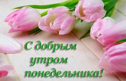 Открытка! Открытка доброе утро понедельника, с добрым утром понедельник