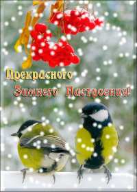 Открытки зимнего настроения Открытки зимнего настроения, пожелания зимнего настроения Открытка картинка открытки картинки зимнего настроения, пожелать, пожелания зимнего настроения, картинка открытка зимняя, зимнее настроение, хорошего зимнего настроения
