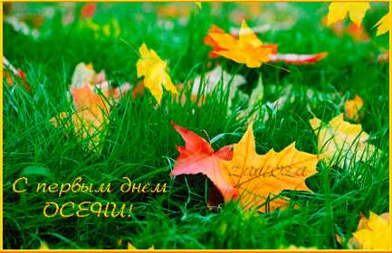 Открытки первый день осени Открытка первый день осени, с началом осени поздравления . Открытка картинка открытки картинки с наступлением осени, с началом осени, здравствуй осень, картинка открытка первый день осени, первый осенний день картинки скачать бесплатно