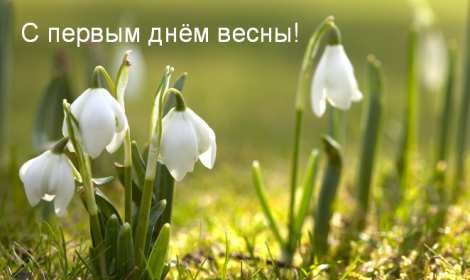 Открытки первый день весны Открытка с первым днём весны, 1 марта начало весны, поздравления с весной Открытка картинка первый день весны, с первым днём весны, открытки картинки с началом весны 1 марта первый день весны, поздравляю с первым днём весны скачать бесплатно