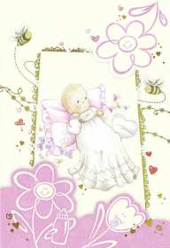 Открытка! Открытка картинка с крестинами, поздравления с крестинами