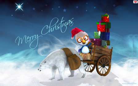 Открытка! Открытка с Рождеством Христовым, Merry Christmas, на рождество