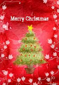 Открытка! Открытка с Рождеством Христовым, Merry Christmas, на рождество
