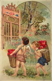 Открытки ретро с днём влюблённых 14 февраля Открытка ретро с поздравлениями на день влюблённых, 14 февраля. Картинка картинки открытка открытки ретро, винтаж на день святого Валентина, 14 февраля день всех влюблённых, открытка картинка на 14 февраля день влюблённых в стиле ретро