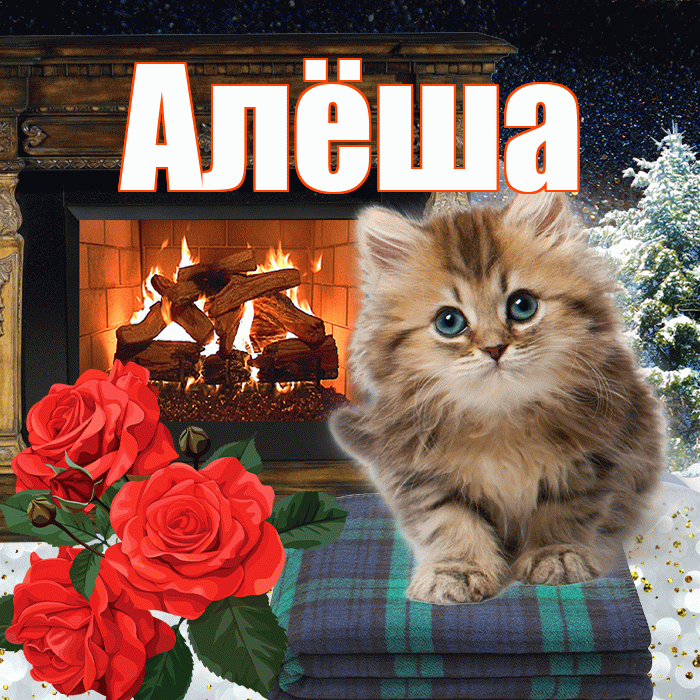 Алёша! Доброго зимнего вечера! Красивая открытка !