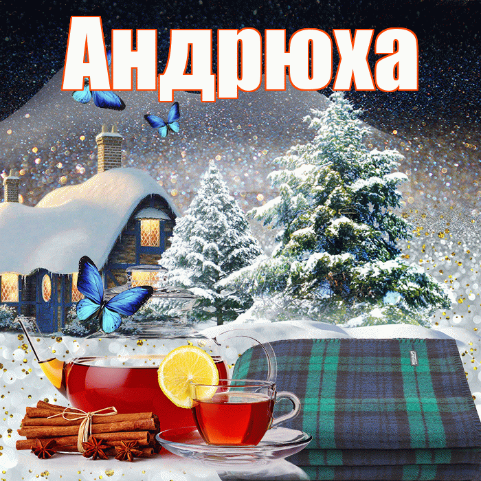 Андрюха! Доброго зимнего вечера! Красивая открытка !