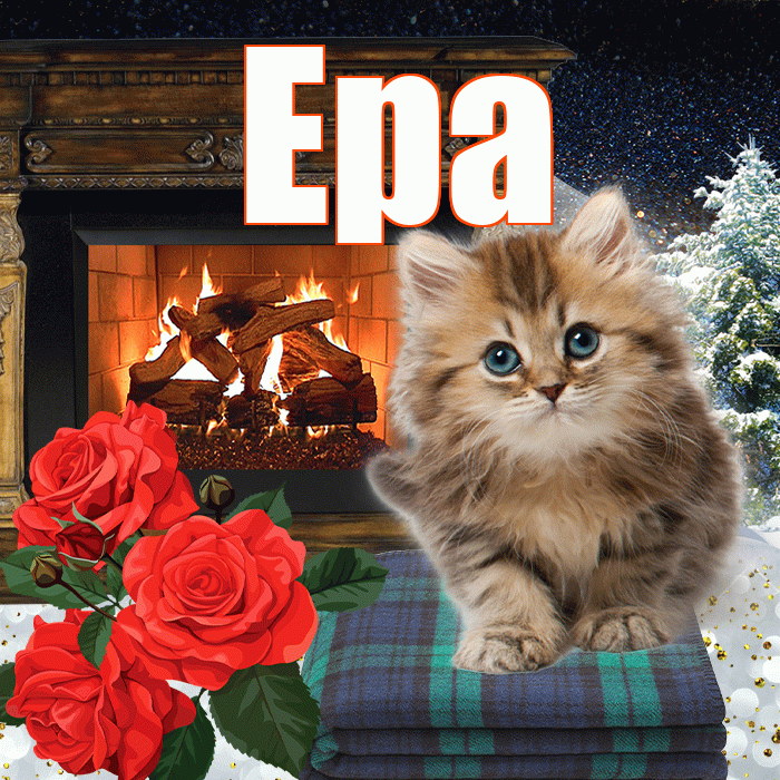 Ера! Доброго зимнего вечера! Красивая открытка !