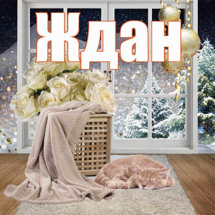 Ждан! Доброго зимнего вечера! Красивая открытка Ждане!