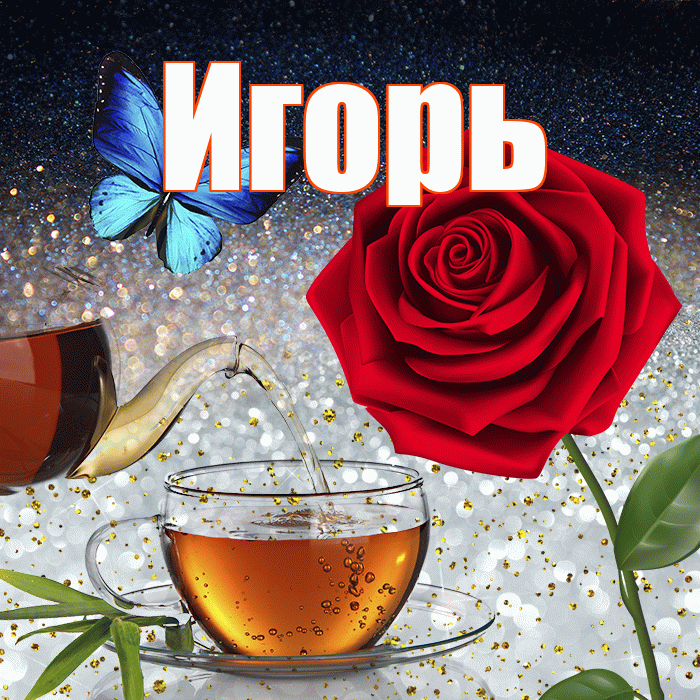 Игорь! Доброго зимнего вечера! Красивая открытка Игорю!