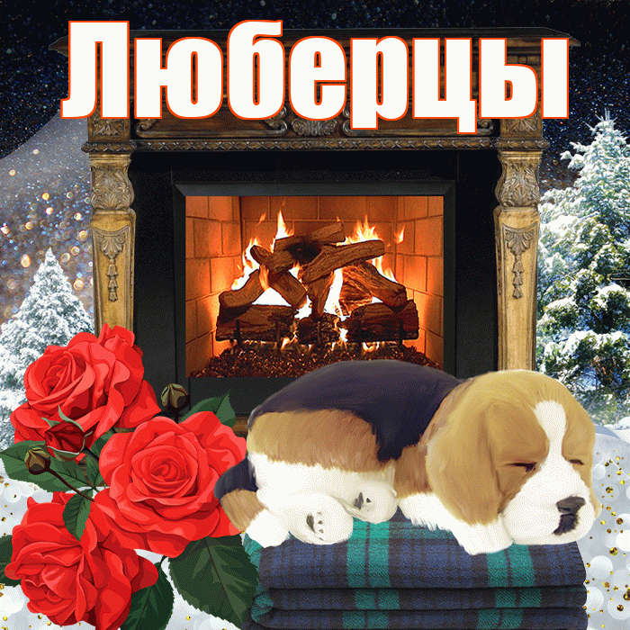 Люберцы! Доброго зимнего вечера! Красивая открытка Люберцы!