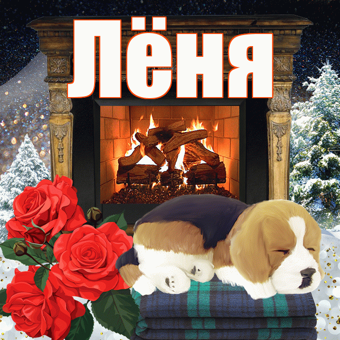 Лёня! Доброго зимнего вечера! Красивая открытка !