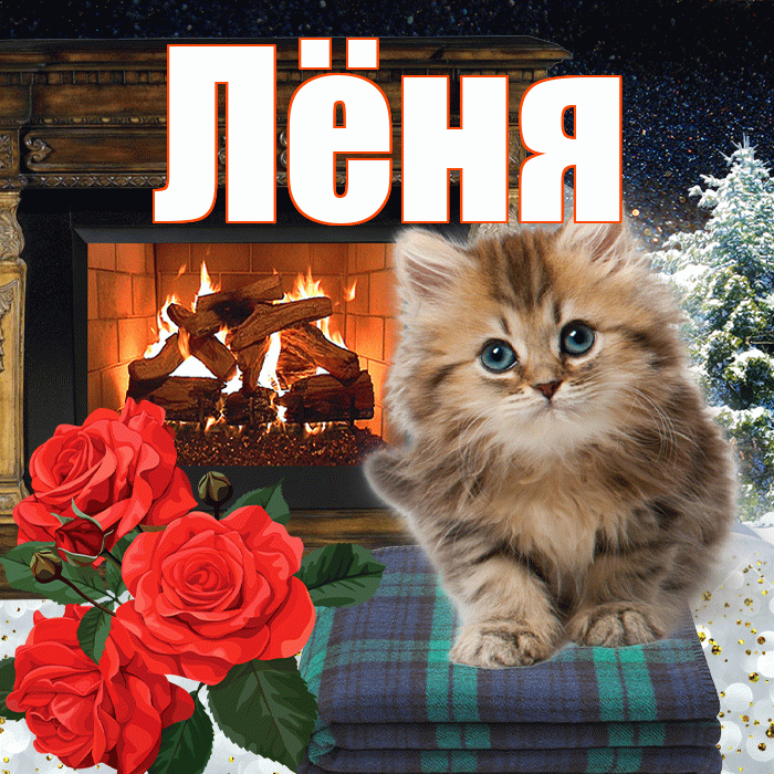 Лёня! Доброго зимнего вечера! Красивая открытка !