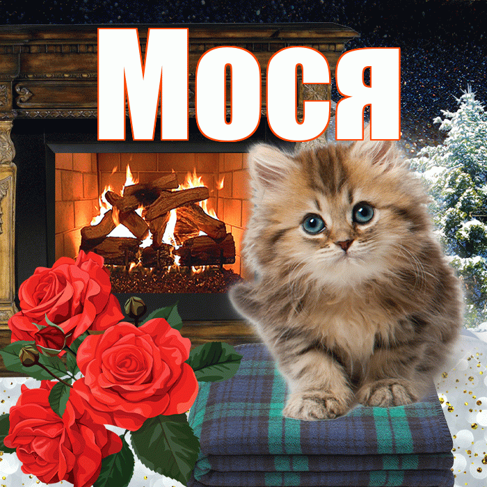 Мося! Доброго зимнего вечера! Красивая открытка !