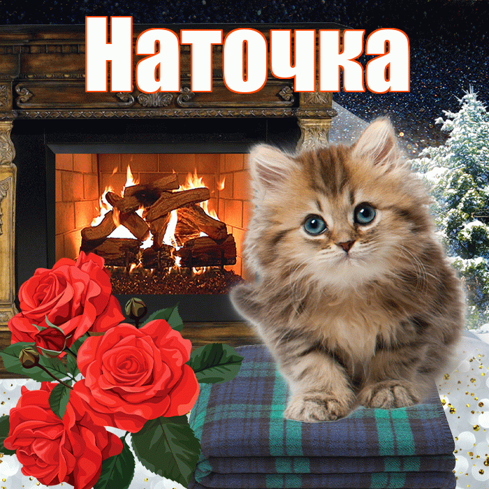 Наточка! Доброго зимнего вечера! Красивая открытка !