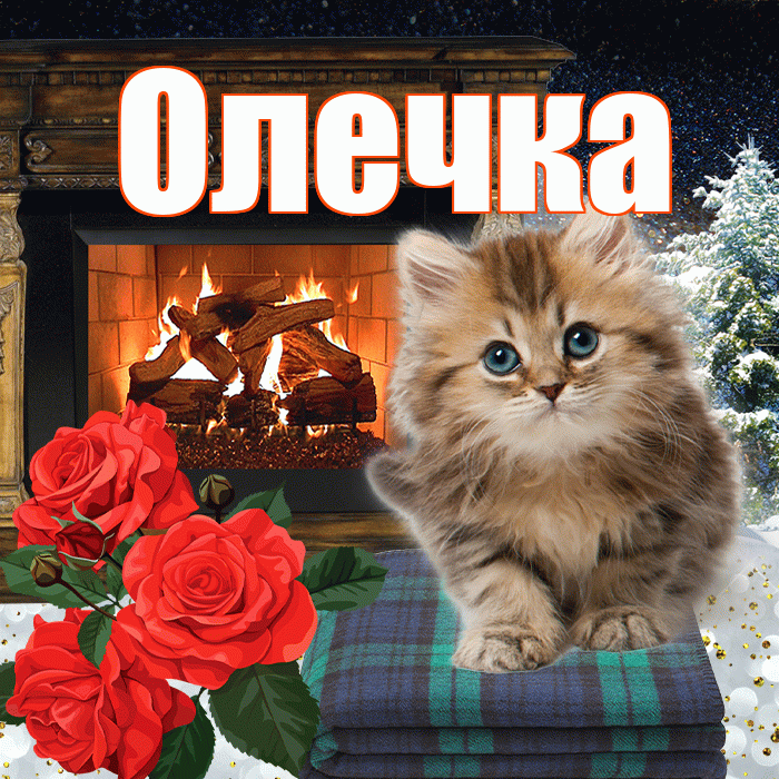 Олечка! Доброго зимнего вечера! Красивая открытка !