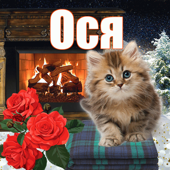 Ося! Доброго зимнего вечера! Красивая открытка !