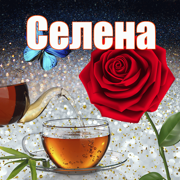 Селена! Доброго зимнего вечера! Красивая открытка Селене!
