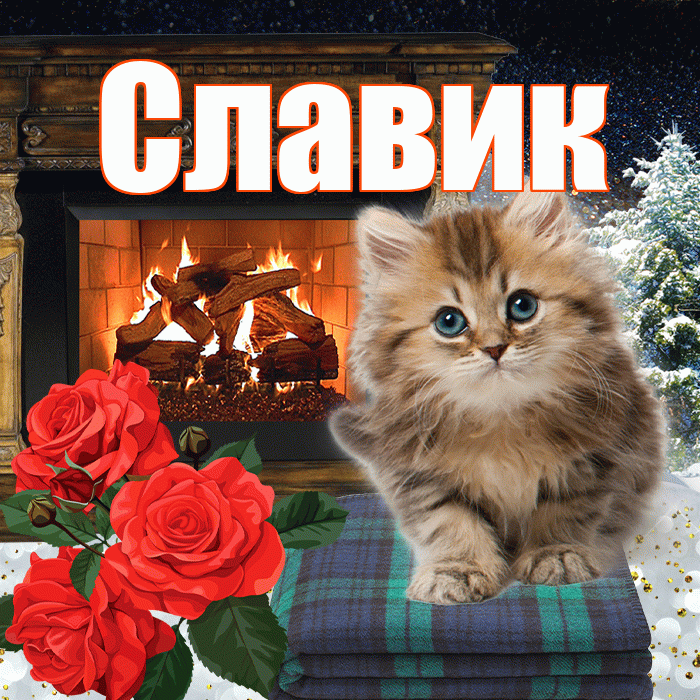 Славик! Доброго зимнего вечера! Красивая открытка !