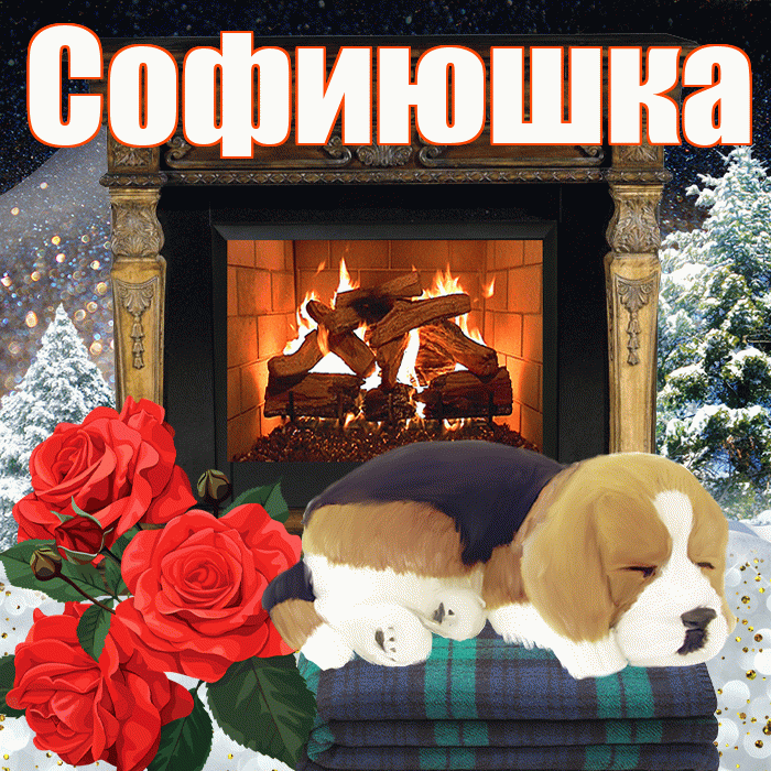 Софиюшка! Доброго зимнего вечера! Красивая открытка !