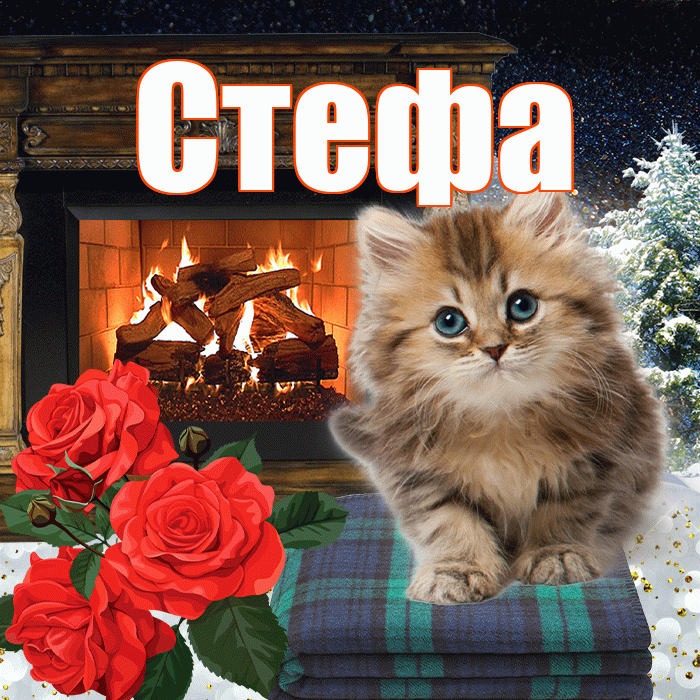 Стефа! Доброго зимнего вечера! Красивая открытка !