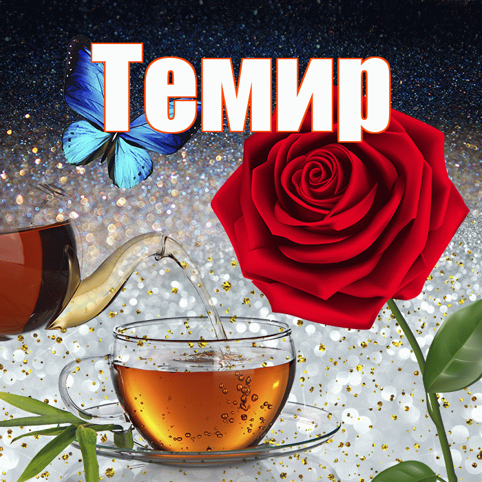 Темир! Доброго зимнего вечера! Красивая открытка Темиру!