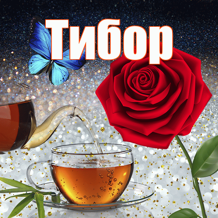 Тибор! Доброго зимнего вечера! Красивая открытка Тибору!
