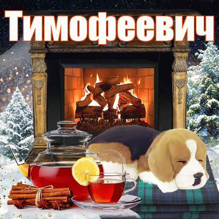Тимофеевич! Доброго зимнего вечера! Красивая открытка Тимофеевичу!