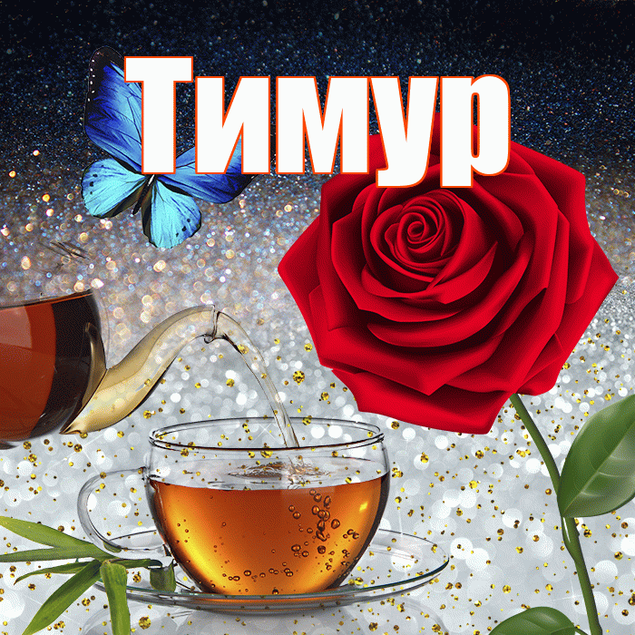 Тимур! Доброго зимнего вечера! Красивая открытка Тимуру!