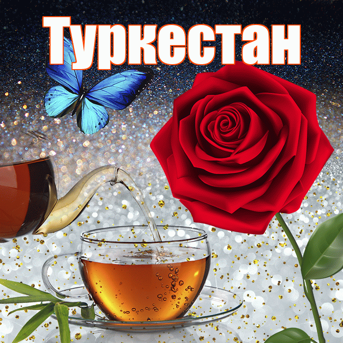 Туркестан! Доброго зимнего вечера! Красивая открытка Туркестану!