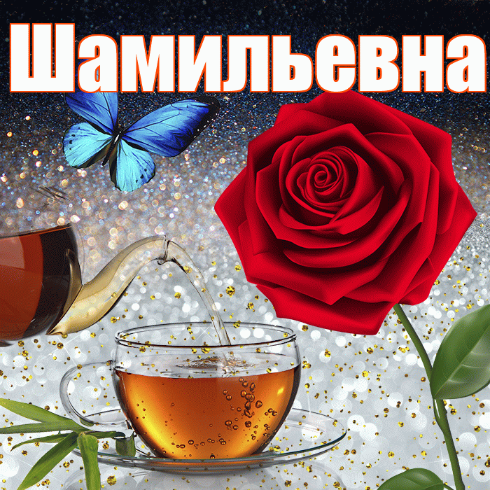 Шамильевна! Доброго зимнего вечера! Красивая открытка Шамильевне!