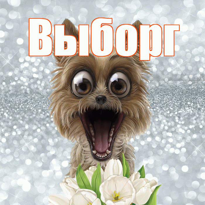 Выборг! Доброе утро! Красивая открытка Выборгу!