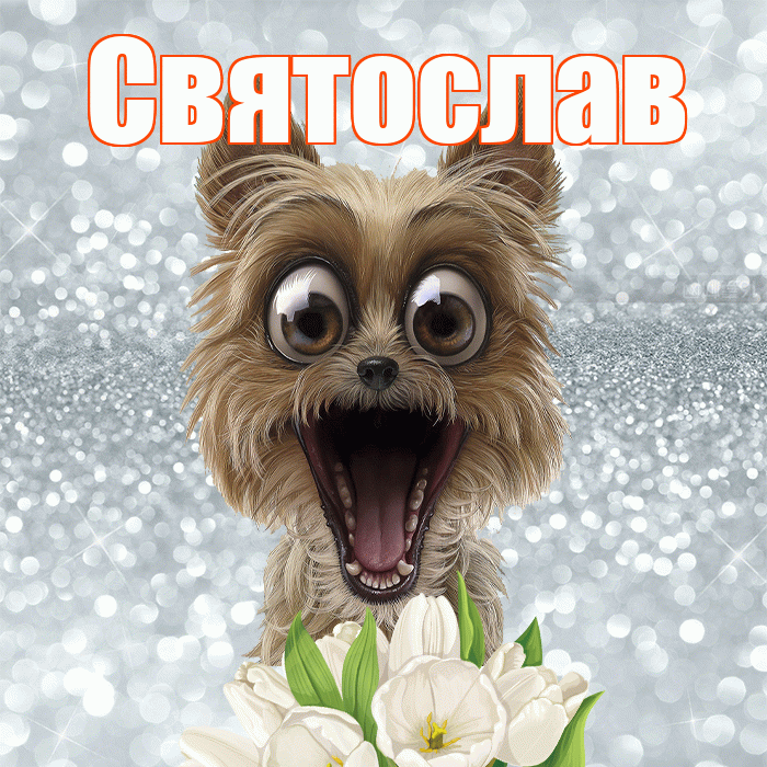 Святослав! Доброе утро! Красивая открытка Святославу!