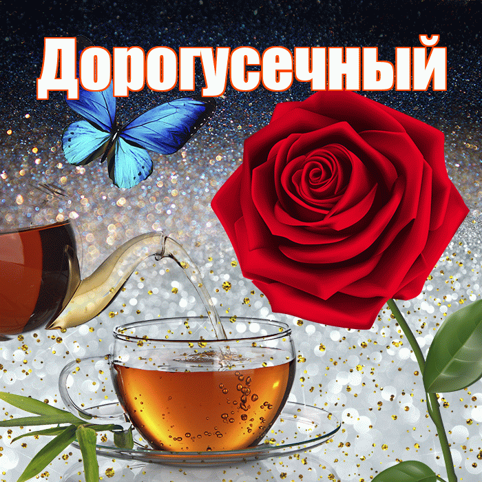 Дорогусечный! Добрый зимний вечер! Красивая открытка !