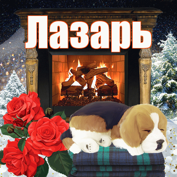 Лазарь! Добрый зимний вечер! Красивая открытка Лазарю!