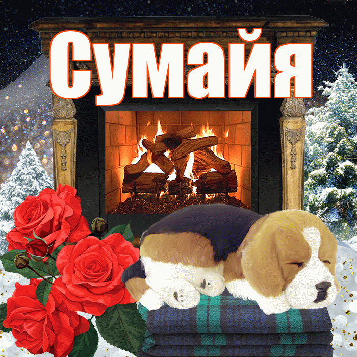 Сумайя! Добрый зимний вечер! Красивая открытка Сумайе!