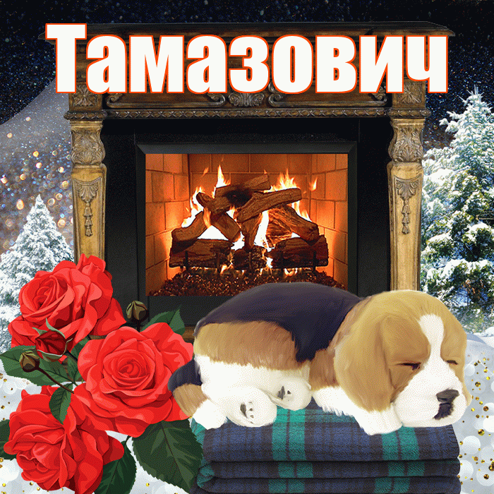 Тамазович! Добрый зимний вечер! Красивая открытка Тамазовичу!