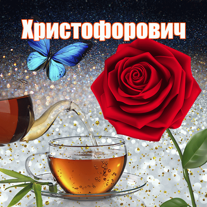 Христофорович! Добрый зимний вечер! Красивая открытка Христофоровичу!
